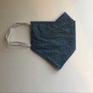 Men’s no fog 3D Face mask for glasses Blue